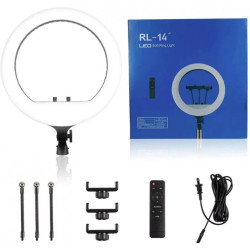 Кільцева LED лампа RL-14 36см 220V 1 крепл.тел. + пульт + чохол