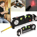 Лазерний рівень 4в1 із вбудованою рулеткою LASER LEVEL PRO 3 / Лазерний нівелір