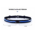 Спортивна сумка на пояс для бігу Go runner's Pocket Belt спортивний пояс для телефону