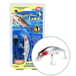 Приманка для риболовлі TWITCHING LURE (заряджання від USB)