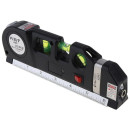 Лазерний рівень 4в1 із вбудованою рулеткою LASER LEVEL PRO 3 / Лазерний нівелір