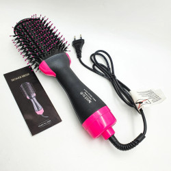 Фен-щітка для волосся One Step Hair 3 в 1 Електричний гребінець для укладання та випрямлення