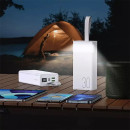 Портативний зарядний power bank remax rpp-320 повербанк на 30000 mAh з ліхтариком і функцією швидкого заряджання