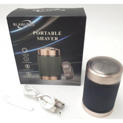 Портативна (дорожня) електробритва акумуляторна USB. 5W BLAWLESS Portable