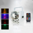 RGB проектор з музичною установкою, диско кулею і світломузикою (білий і чорний корпус) RGB проектор з музичною установкою, диско кулею і світломузикою (білий і чорний корпус)