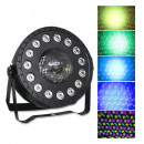 Світлодіодний проектор 'Pattern Par Light Led' з пультом управління і RGB підсвічуванням Світлодіодний проектор 'Pattern Par Light Led' з пультом управління і RGB підсвічуванням