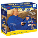 Ковдра плед з рукавами Флісовий синій 180*140 см Snuggie