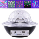 Лазерна диско куля Ufo Bluetooth+пульт, Лазерний проектор з малюнком, Проектор диско куля світломузика, Проектор диско куля