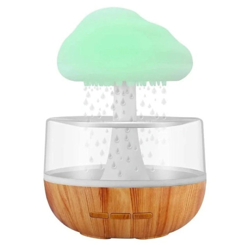 Нічник-зволожувач із ефектом дощу Cloud Rain Humidifier