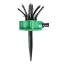 Зрошувач для поливу газону Multifunctional Water Sprinklers спринклерний зрошувач, поливалка 3/4" (NS)