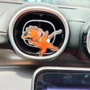 Іграшка на повітродув в автомобіль Tom and Jerry in Car