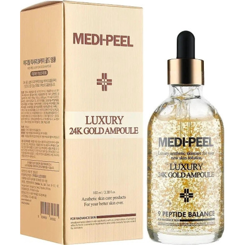 Антиоксидантна сироватка для обличчя Medi Peel 100 мл Luxury 24K Gold Ampoule