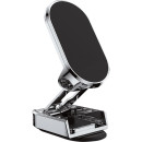 Магнітний тримач для телефону SlideHolder 360°, сріблястий