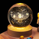 Світильник кришталева куля 3D - Сонячна система