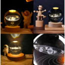 Світильник кришталева куля 3D - Колесо огляду