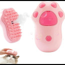 Електрична щітка 3в1 для вичісування вовни у тварин Pet Spa Рожева PRO_129 Електрична щітка 3в1 для вичісування вовни у тварин Pet Spa Рожева PRO_129
