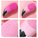 Електрична силіконова щітка Sonic Facial Brush Вібро щіточка масажер для очищення шкіри обличчя й тіла