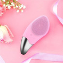 Електрична силіконова щітка Sonic Facial Brush Вібро щіточка масажер для очищення шкіри обличчя й тіла