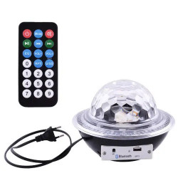 Лазерна диско куля UFO Bluetooth Crystal Magic Bal