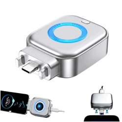Розумний адаптер автоматичного відключення заряджання Smart Auto Stop Charging Protector 140W USB-C із AI-контролем