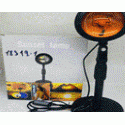 Лампа настольная проекционная Sunset Lamp от сети (корпус пластик) от USB