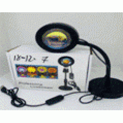 Лампа настольная проекционная Sunset Lamp (Закат) от USB