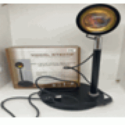 Лампа настольная проекционная Sunset Lamp от сети( закат и радуга) от USB