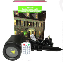 Вуличний лазерний проектор moving garden laser light з пультом (Малюнок: точки візерунки.
