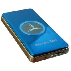 Зажигалка USB Mersedes (цвет:синий)