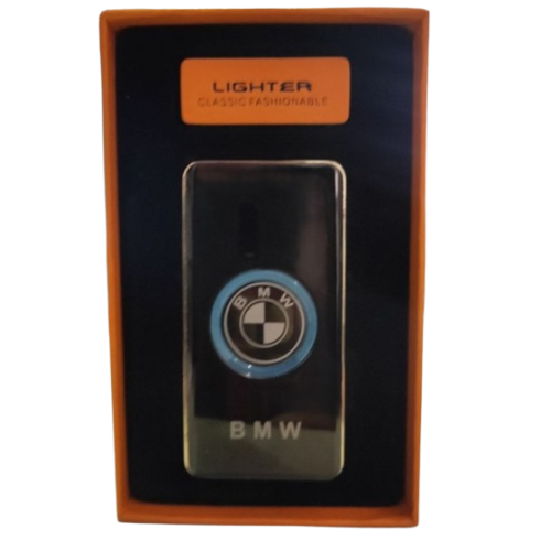 Зажигалка USB- BMW (цвет:черный )