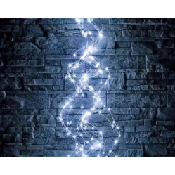 Гирлянда конский хвост 300 led. (1.5 метр) 20 нитий. Холодный свет