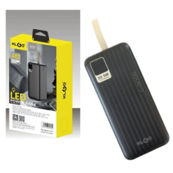 Power Bank KLGО KP-94 50000 mAh 22.5W | Зовнішній акумулятор з швидкою зарядкою PD