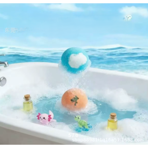 Подарунковий набір бомбочок для ванни з іграшкою Bath Bomb Gift 12 шт