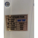 Підлоговий вентилятор RAF TOP FS40-5, 16", 40 Вт, 3 швидкості