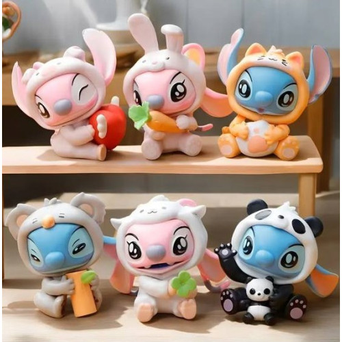 Фігурка Stitch Happy Time, колекційна, Blind Box (коробка-сюрприз) - 7 см.